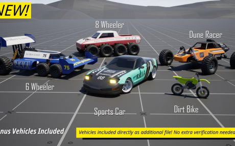 RKVA Rigless Kinematic Vehicle Animation UE5.6  v1.0.5b