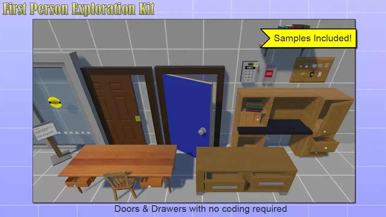 Screenshot #2 - First Person Exploration Kit Unity