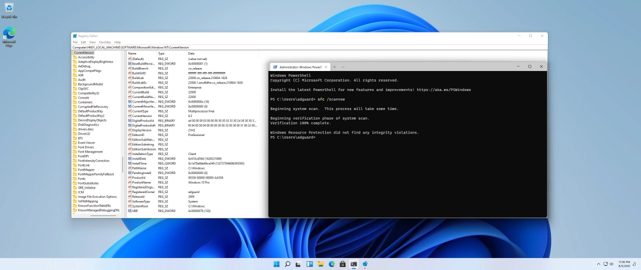 Screenshot #9 - Windows 11 DEV, Version 21H2 with Update AIO (x64) by adguard