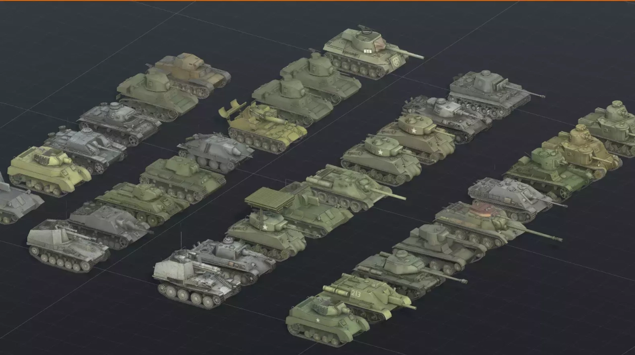 Screenshot #3 - World War II - 33-Tanks