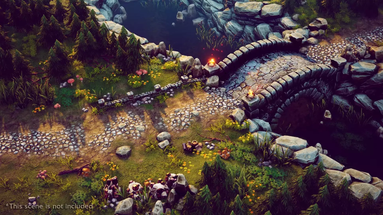 Screenshot #4 - Top Down - Fantasy Forest