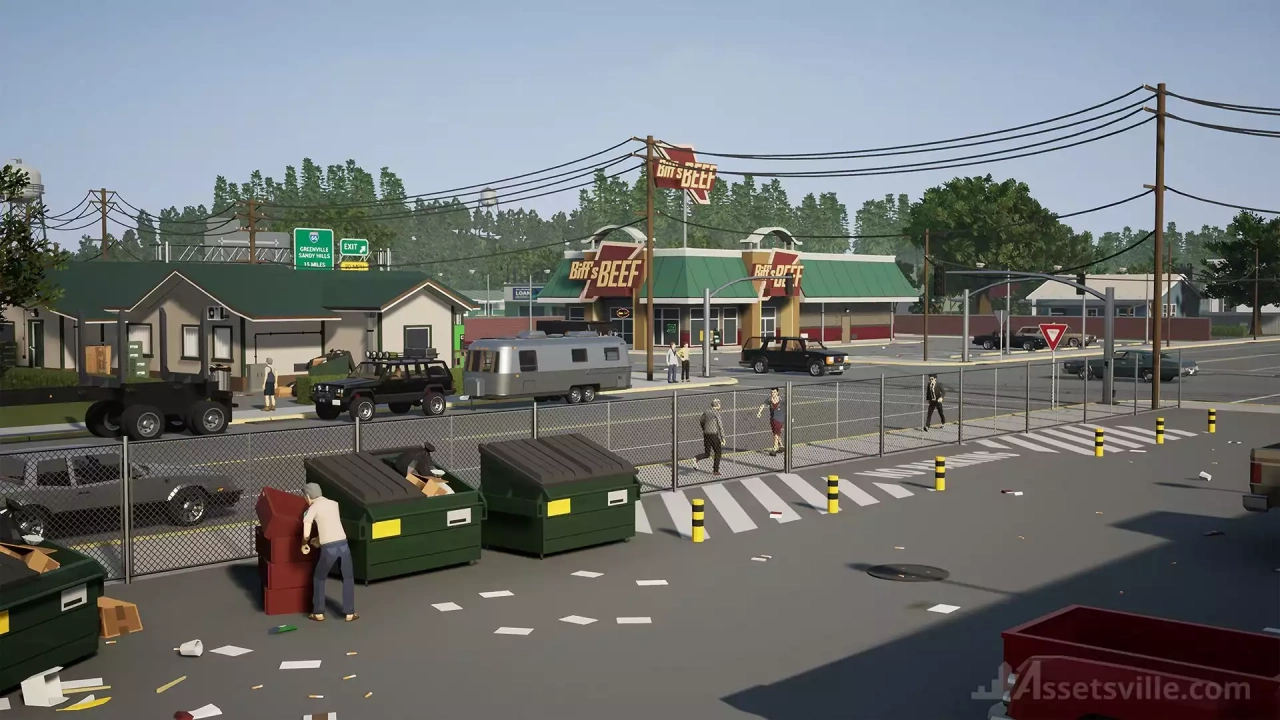 Screenshot #2 - Assetsville Town 2 - Modular County