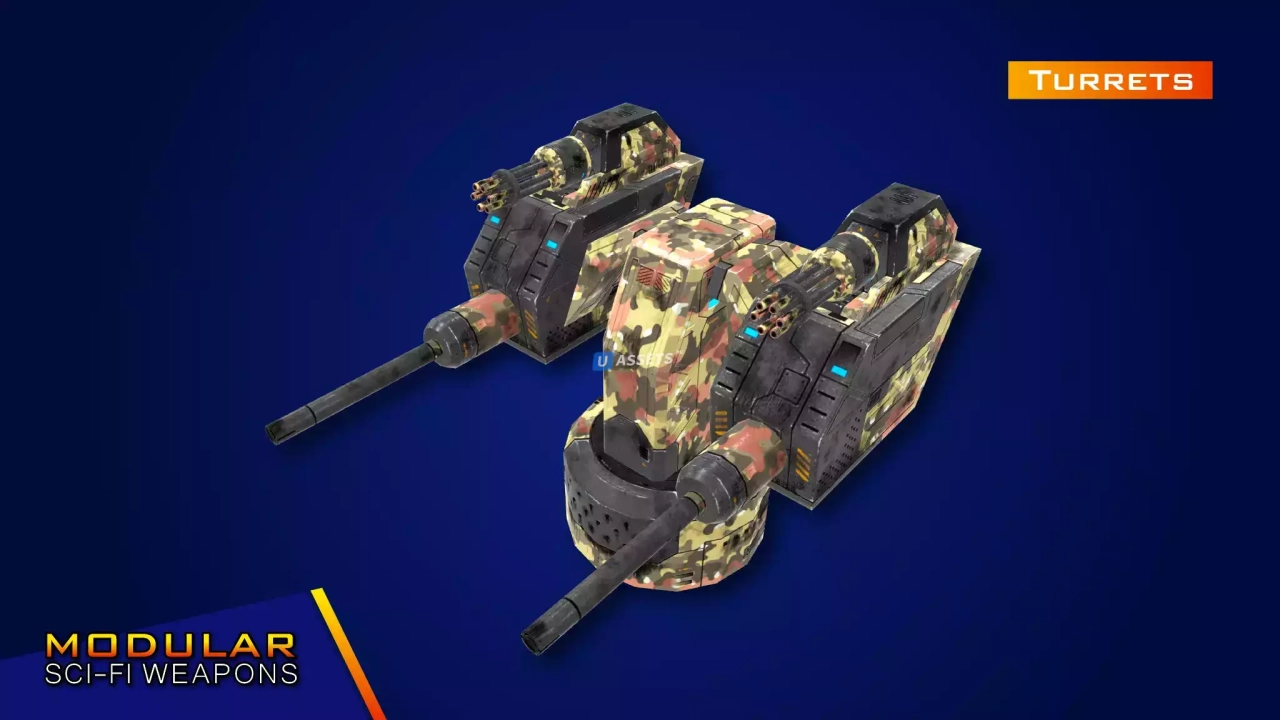 Screenshot #4 - Modular Sci-Fi Weapons
