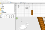 Screenshot #2 - Sweet Home 3D v7.5 - программа для создания интерьера