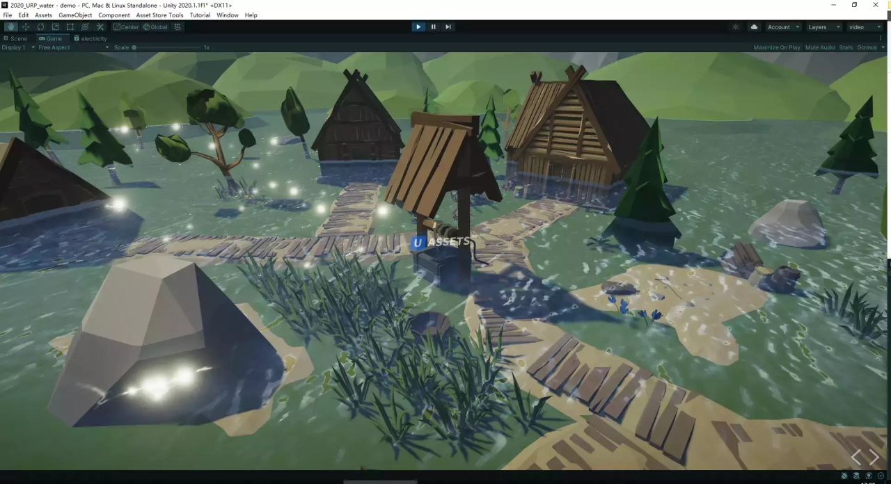 Screenshot #2 - Water Shader (URP & LWRP)
