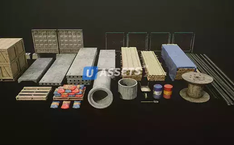 Realistic Construction Props Pack
