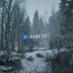 Screenshot #3 - Winter Forest Environment