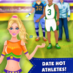 Screenshot #2 - HighSchool Cheerleader Dressup