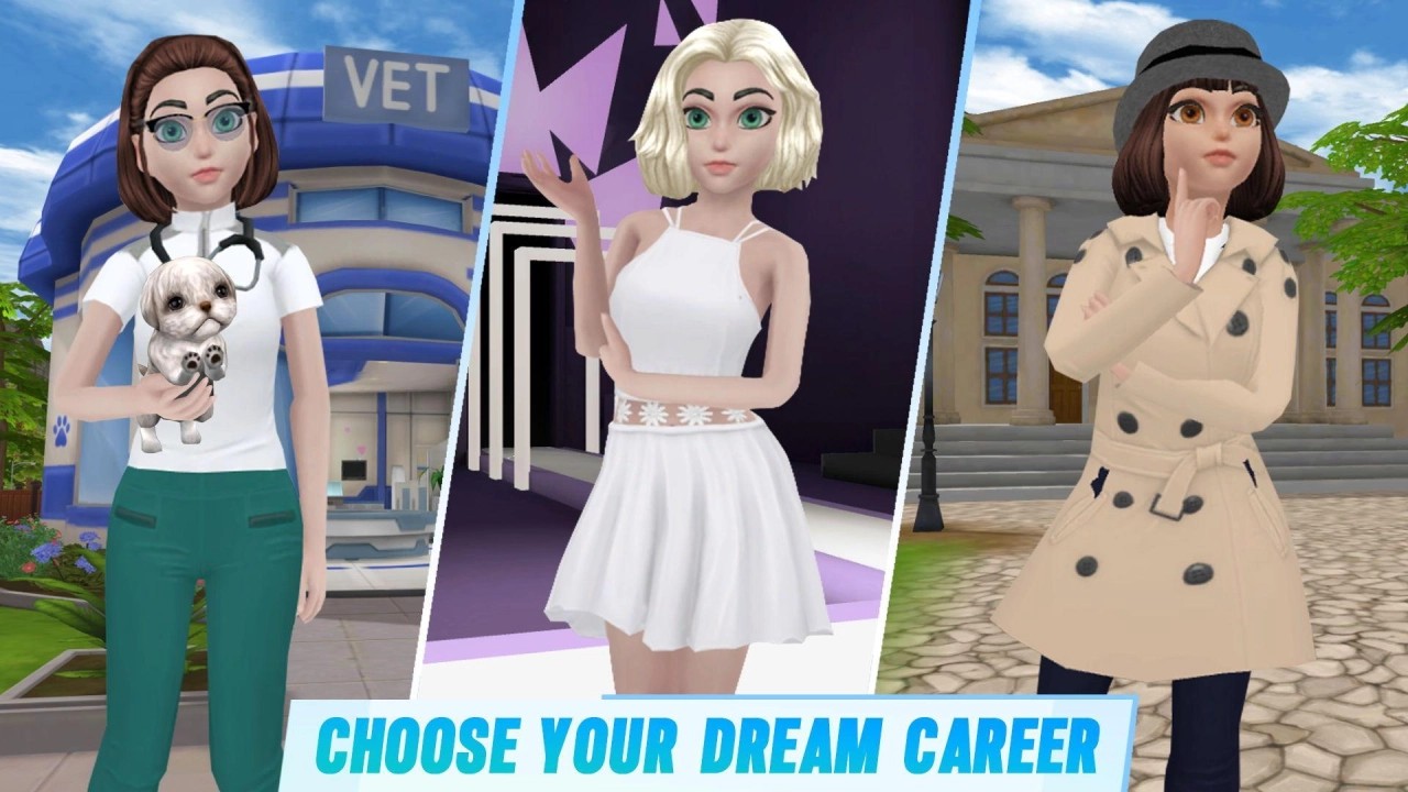 Screenshot #2 - VIRTUAL SIM STORY: DREAM LIFE 7.6