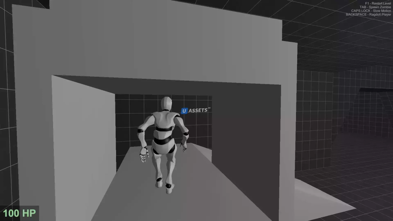Screenshot #3 - Realistic Third Person Shooter for Playmaker