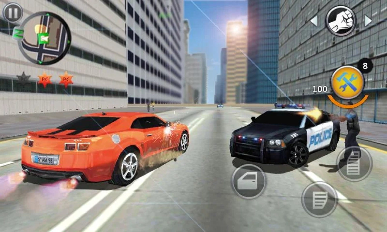 Screenshot #2 - Исходный код Grand Gangsters 3D (UNITY)