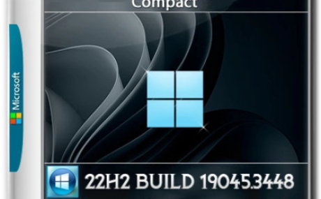 Компактная сборка Windows 10 Pro 22H2 Build 19045.3448