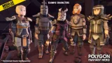 Screenshot #3 - POLYGON Modular Fantasy Hero Characters - Low Poly 3D Art by Synty