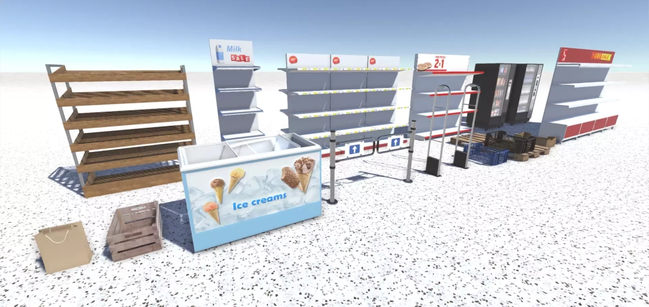 Screenshot #1 - Shop Props Pack