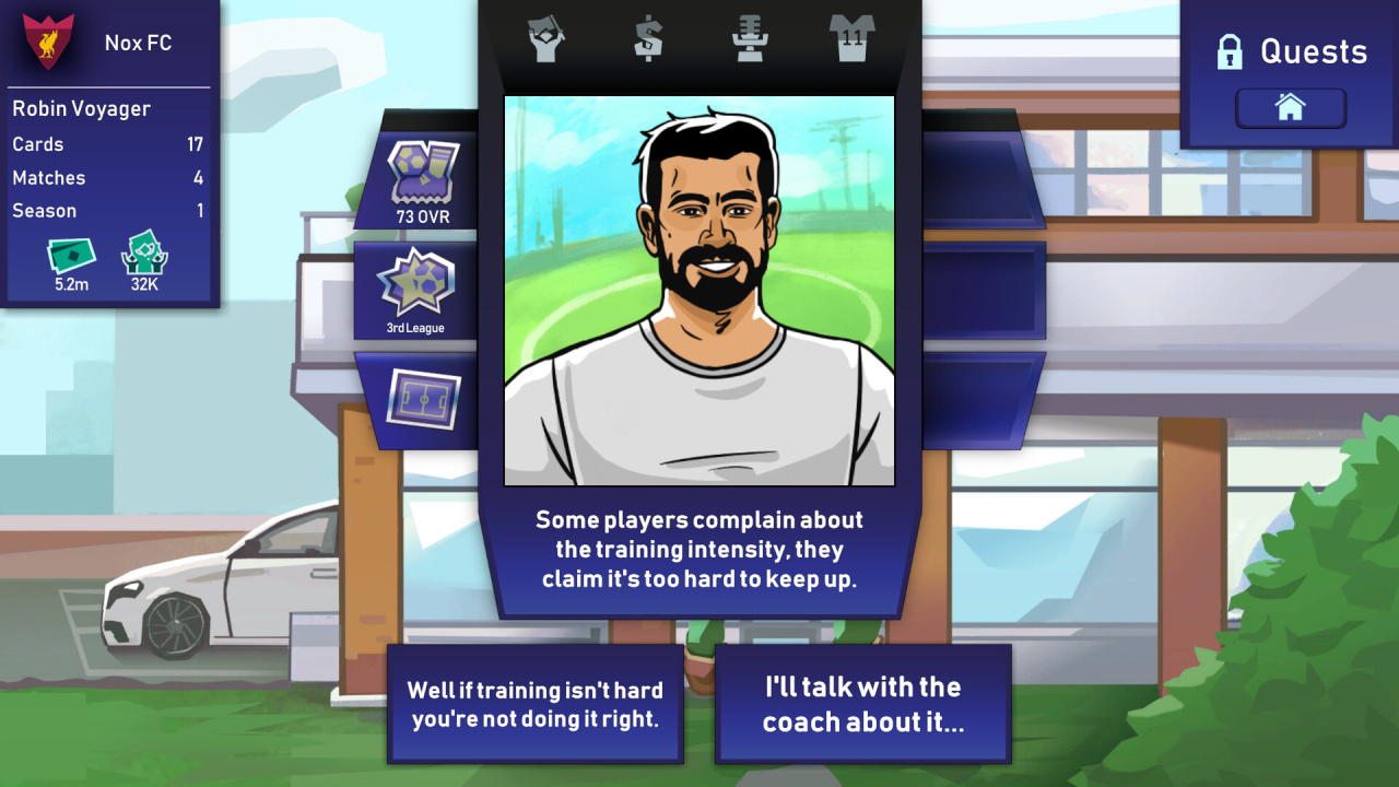 Screenshot #1 - Regista: Reign Your Football Club