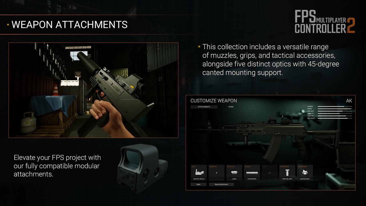 Screenshot #3 - FPS Multiplayer Controller UE5.4