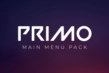 Primo - Minimalist Main Menu Pack