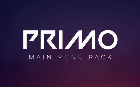 Primo - Minimalist Main Menu Pack
