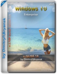 Windows 10 Enterprise 1709 (16299.19) 64-bit by Dmitryi-Bryansk