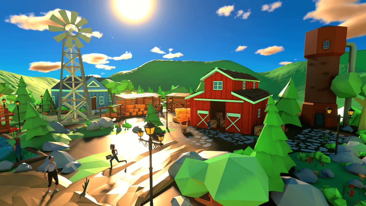 Screenshot #3 - Farm Low Poly Style для Unreal Engine