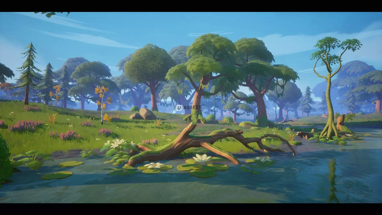 Screenshot #1 - Stylized Swamp Forest