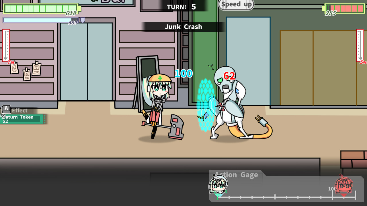 Screenshot #9 - Robot girl's dream -RobotBattleChampionship-