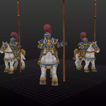 Screenshot #1 - Rider knight animated character