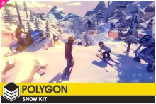 POLYGON Snow Kit - Low Poly 3D Art by Synty
