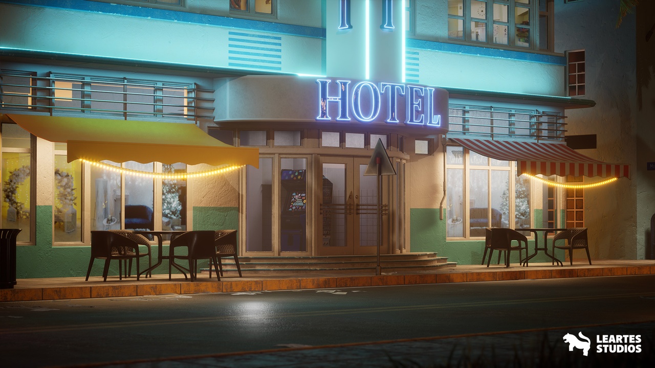 Screenshot #12 - Miami Vice City (Unreal Engine)