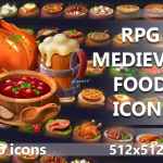 Screenshot #4 - 3700 Fantasy RPG Icons Pack