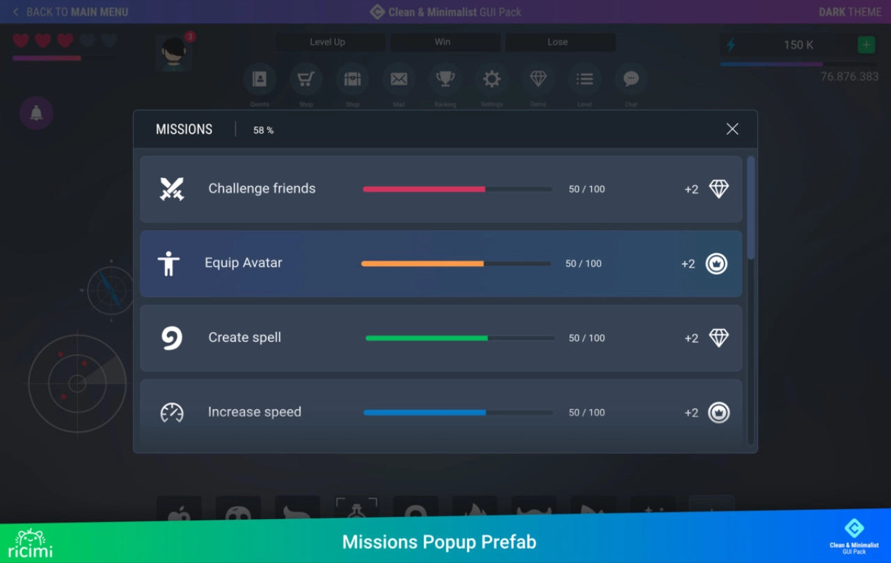 Screenshot #19 - Clean & Minimalist GUI Pack v1.0