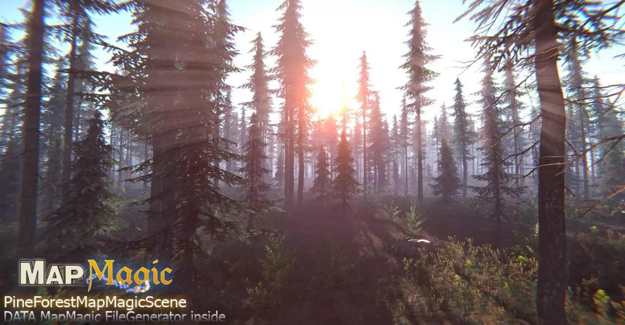 Screenshot #1 - Spruce Trees Pack
