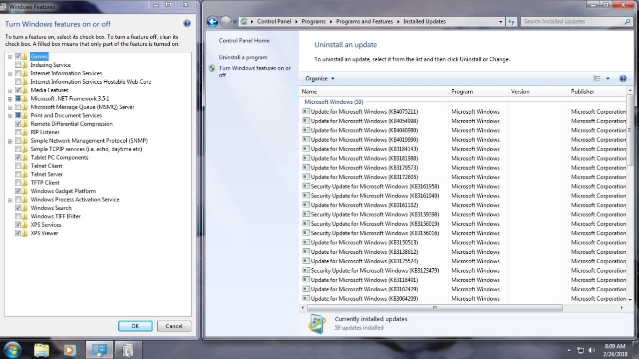 Screenshot #7 - Windows 7 SP1 x86/x64 With Update 7601.24058 AIO v.18.02.24