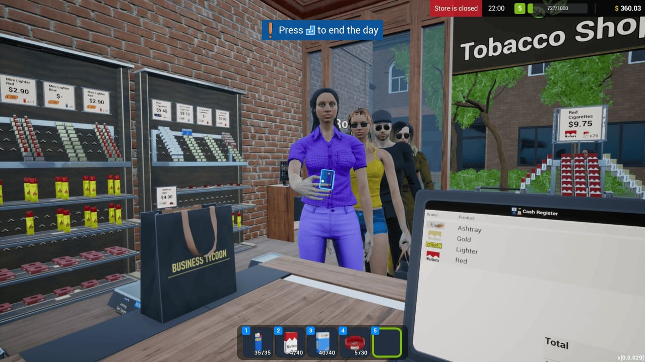 Screenshot #2 - Tobacco Shop Simulator