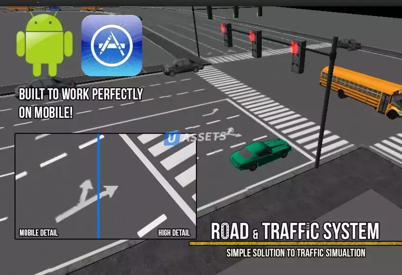 Screenshot #2 - Road & Traffic System