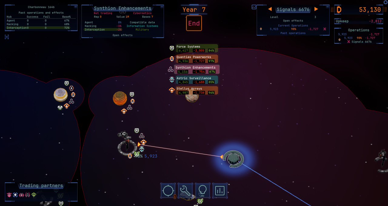 Screenshot #1 - Interstellar Espionage Inc.