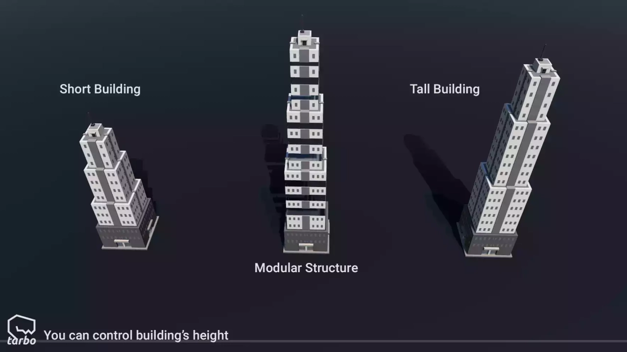 Screenshot #1 - Turbo City Skyscraper Pack