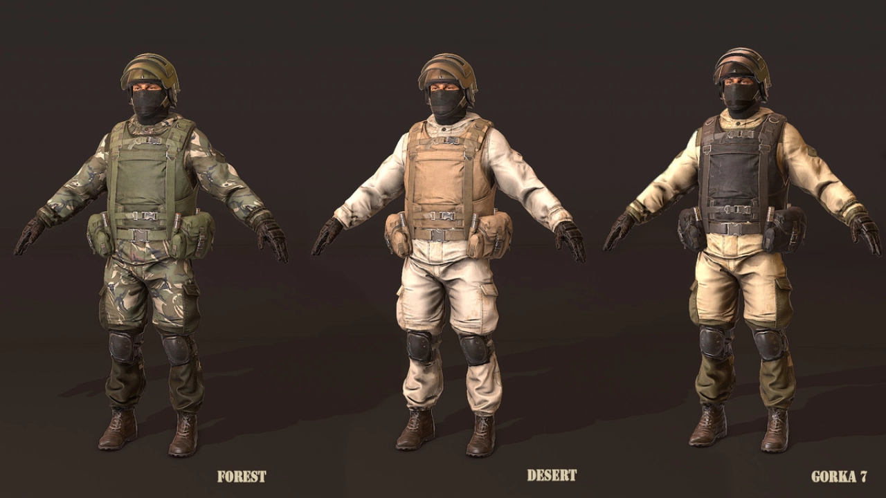 Screenshot #3 - Russian Soldier Camo Pack