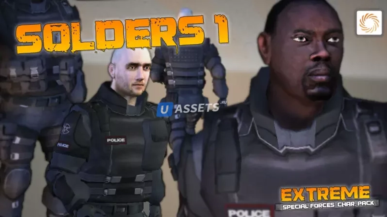 Screenshot #2 - Extreme Special Forces Character Pack