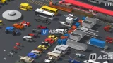 Screenshot #2 - Low Polygon Vehicles Pack