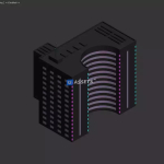 Screenshot #4 - Neon Buildings