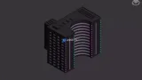Screenshot #4 - Neon Buildings