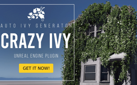 Crazy Ivy Realistic Ivy Generator Vine Plugin - Grow Procedural Plants in Editor
