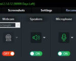 Screenshot #1 - Fast Screen Recorder v2.1.0.12
