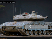Screenshot #1 - Merkava Mk. 4 - Advanced Tank Blueprint UE5 + Bonus курс