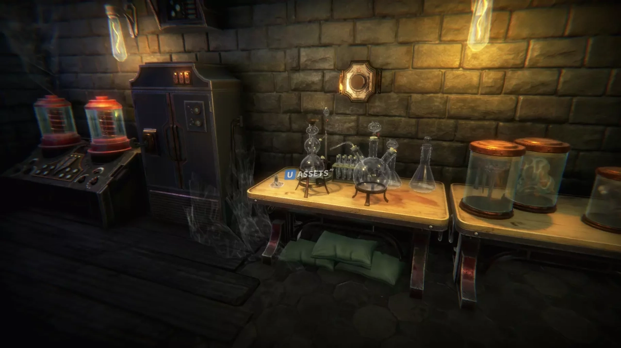 Screenshot #4 - Mad scientist lab props pack