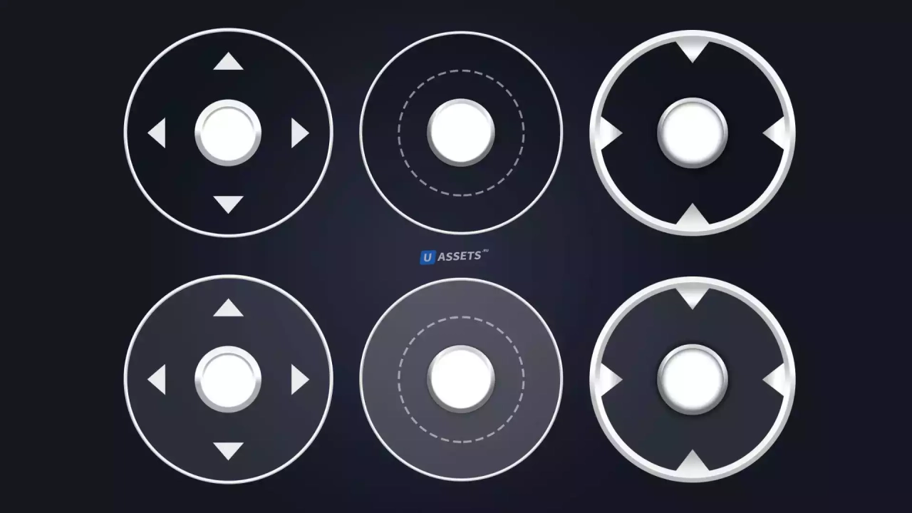Screenshot #2 - Easy mobile input | 10 Joystick images