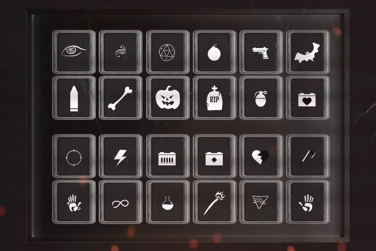 Screenshot #2 - 100 Horror Icons Pack