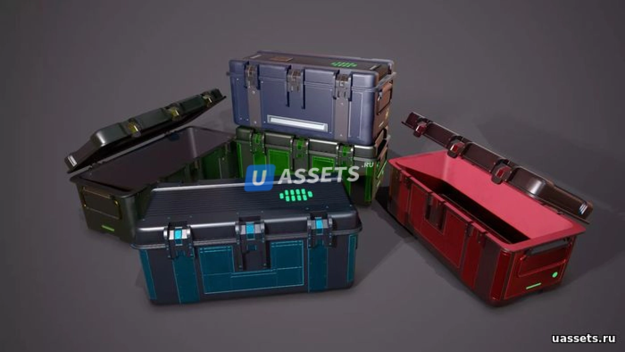 Screenshot #2 - Sci-fi Loot Chests