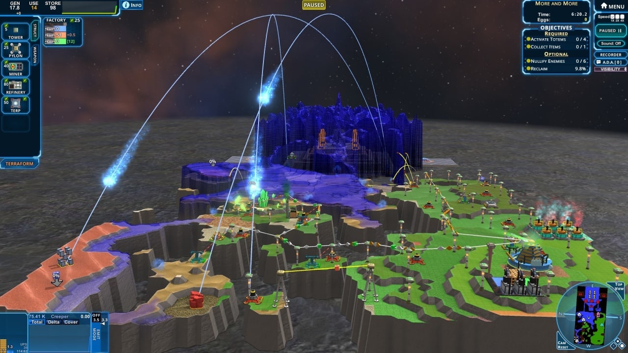 Screenshot #2 - Creeper World 4